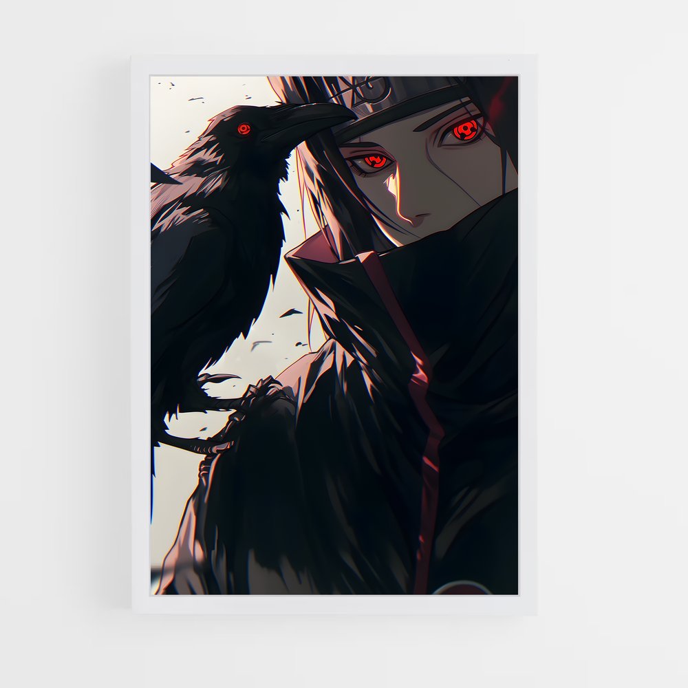 ap-itachi uchiha-11 cadre Blanc