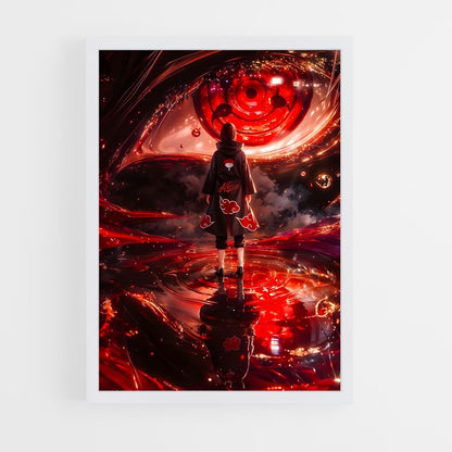 ap-itachi uchiha-6 cadre Blanc