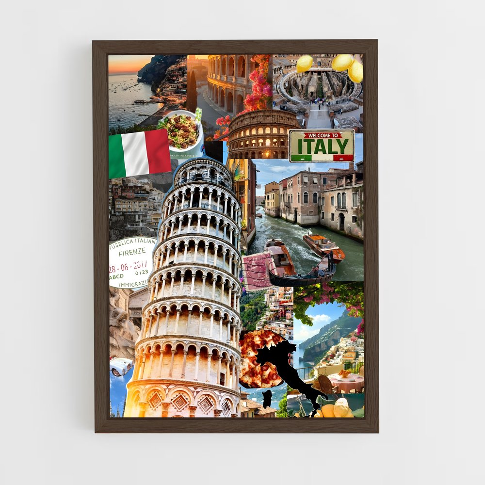ap-italia viva-1 cadre Bois foncé