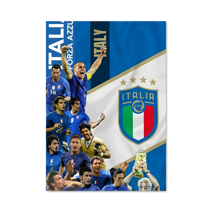 Poster Azzurri en Action