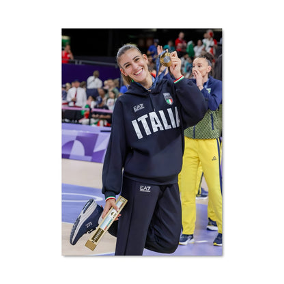 Poster Médaille d'Italie