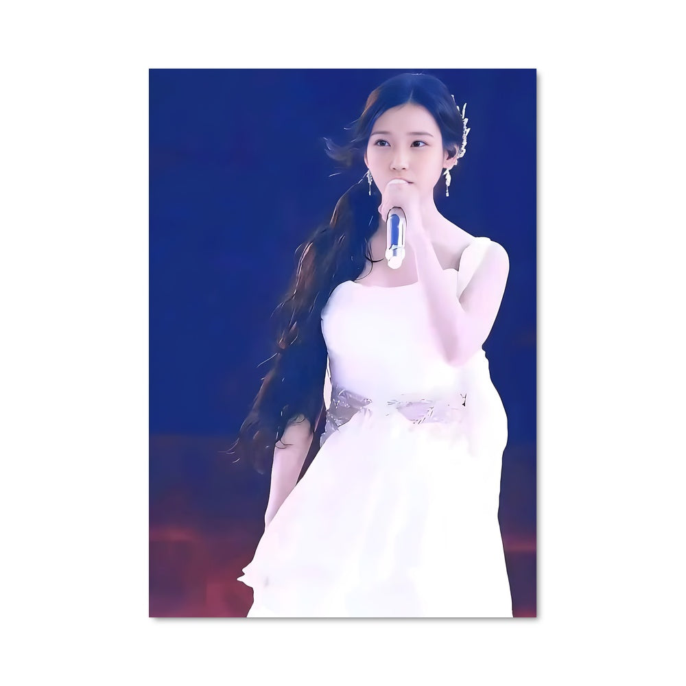 Poster Melody en Blanc