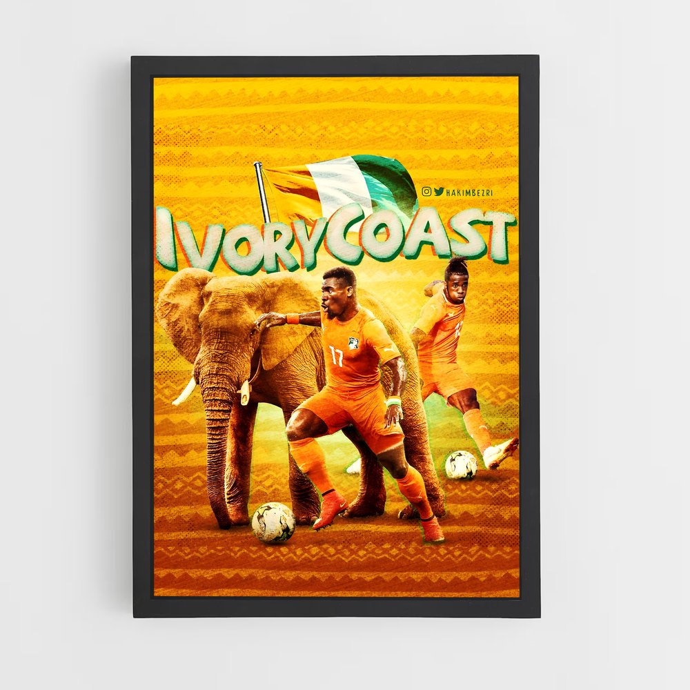 ap-ivory coast national football team-1 cadre Noir