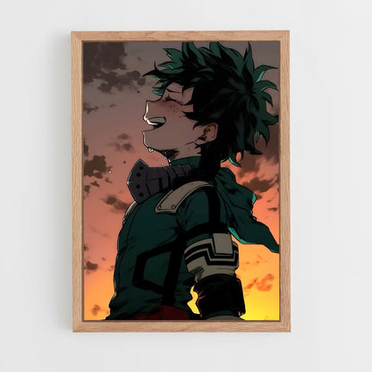 ap-izuku midoriya-2 cadre Bois clair