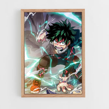 ap-izuku midoriya-4 cadre Bois clair