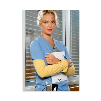 Poster Izzie au Fenêtre