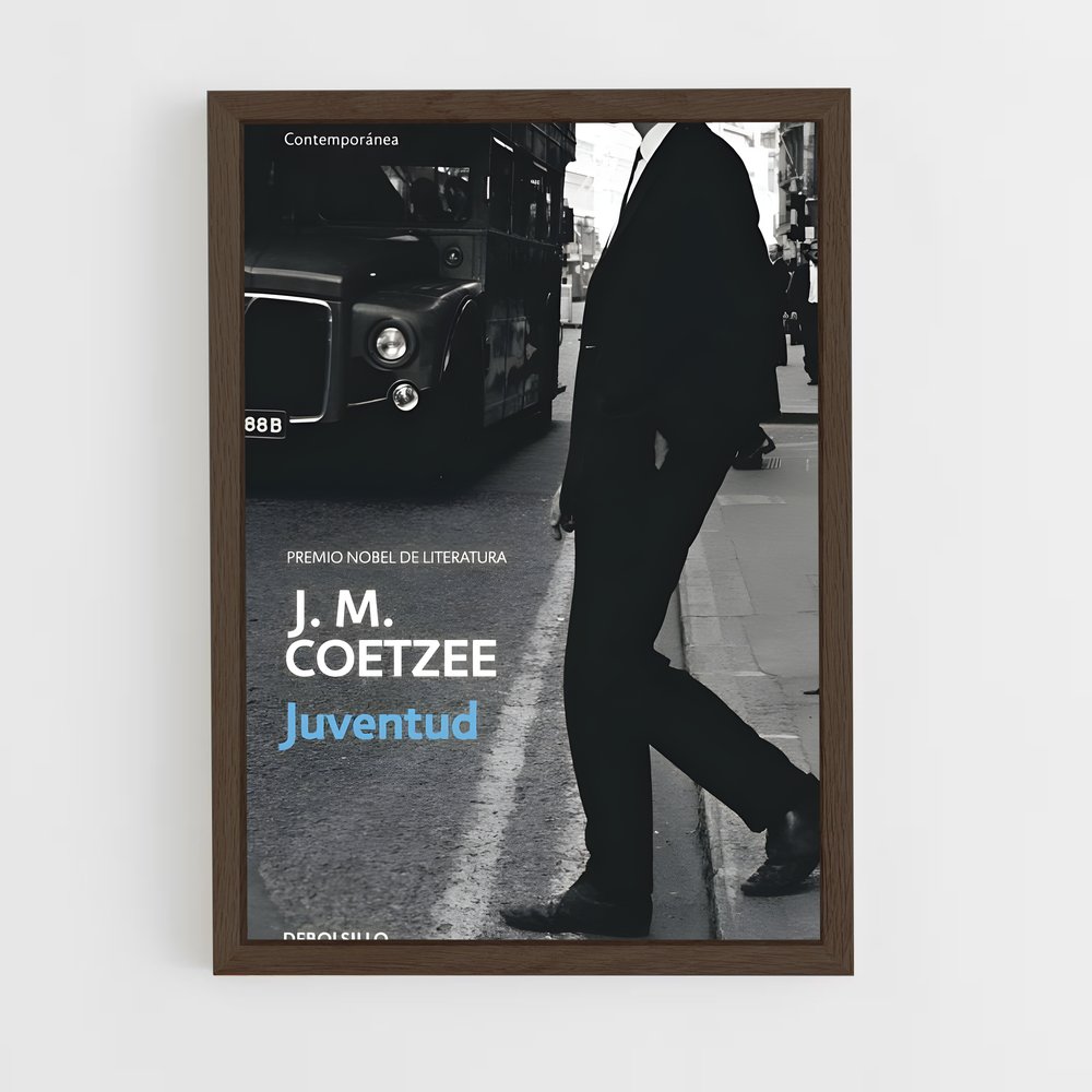 ap-j m coetzee-8 cadre Bois foncé