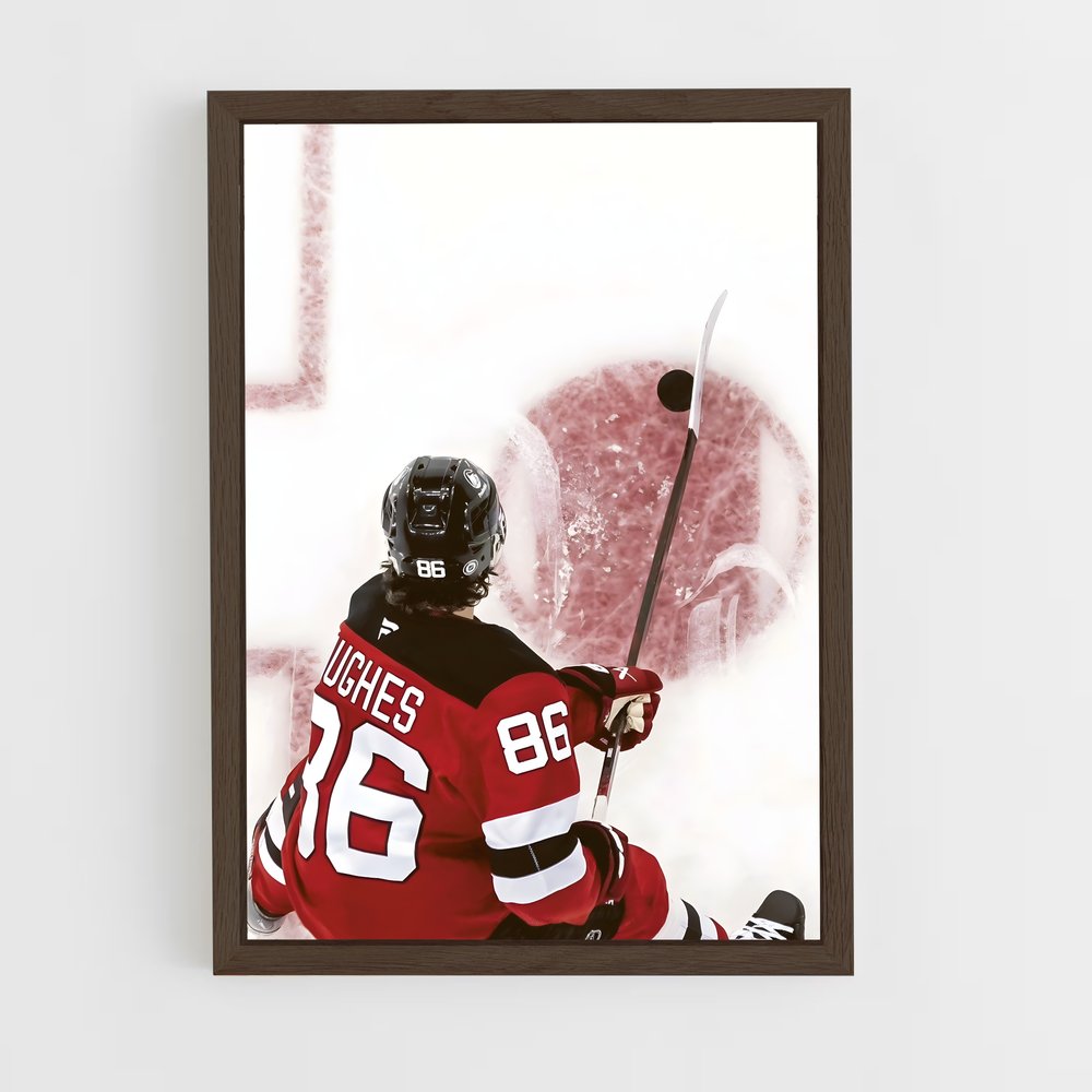 ap-jack hughes-5 cadre Bois foncé