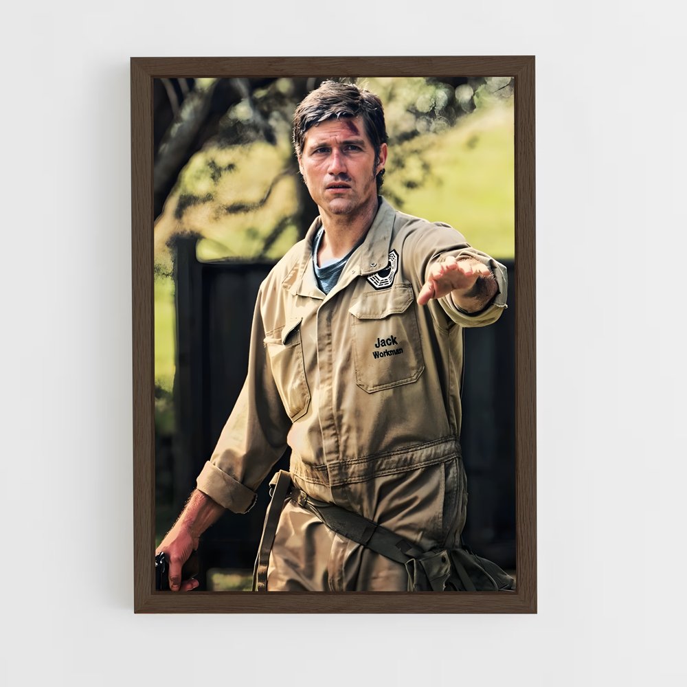 ap-jack shephard-2 cadre Bois foncé