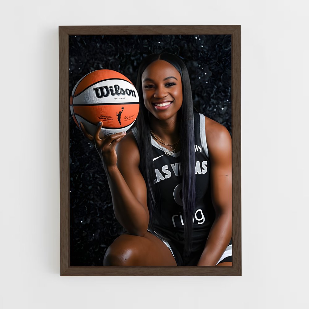 ap-jackie young-5 cadre Bois foncé