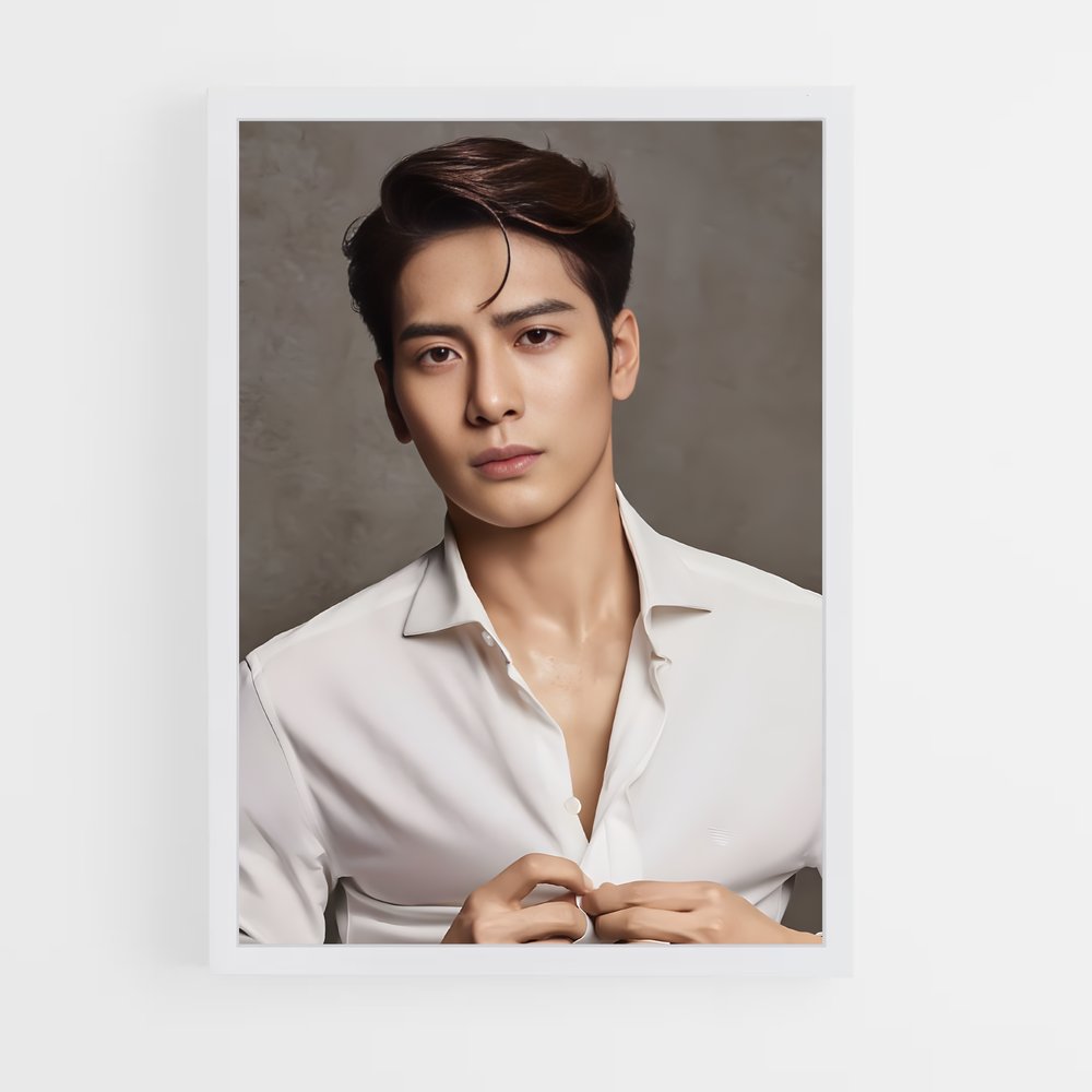 ap-jackson wang-2 cadre Blanc