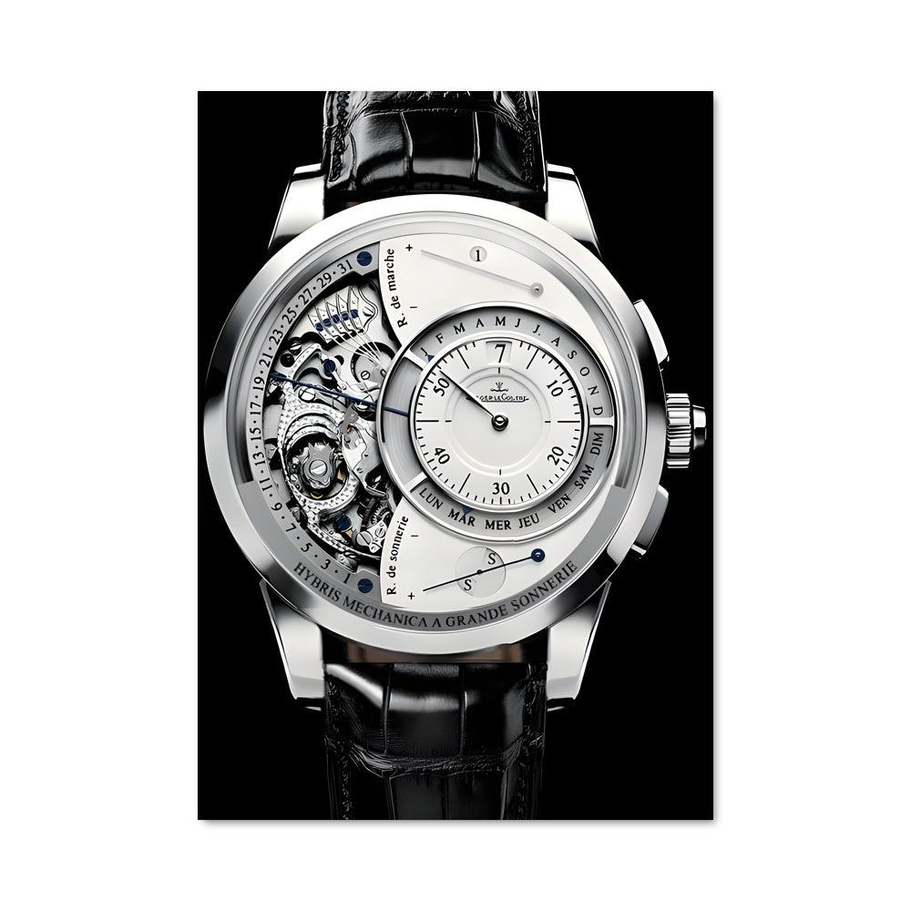 Poster Élégance Chronométrée