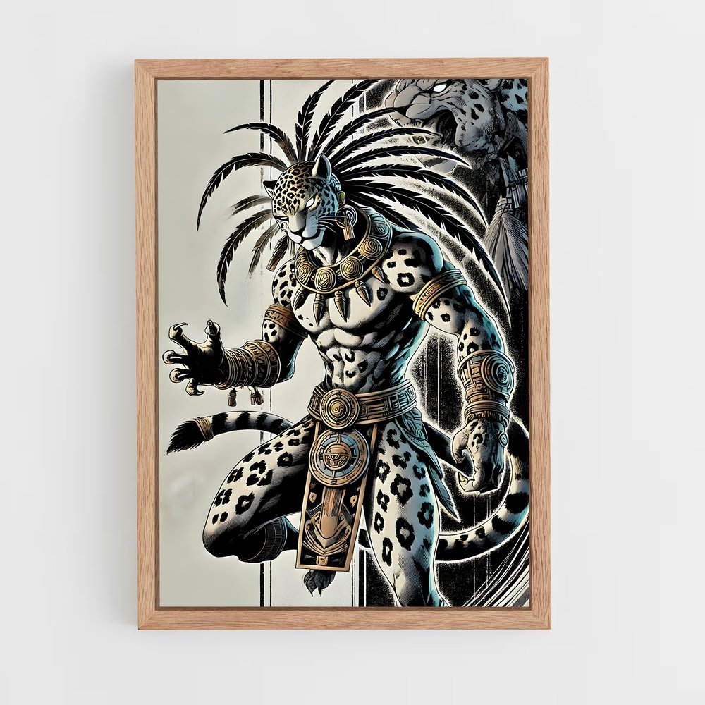 ap-jaguar warrior-2 cadre Bois clair
