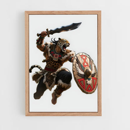 ap-jaguar warrior-3 cadre Bois clair