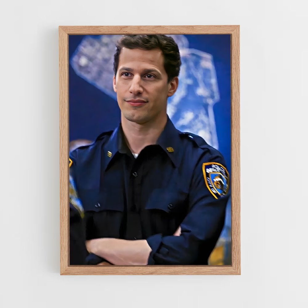 ap-jake peralta-3 cadre Bois clair