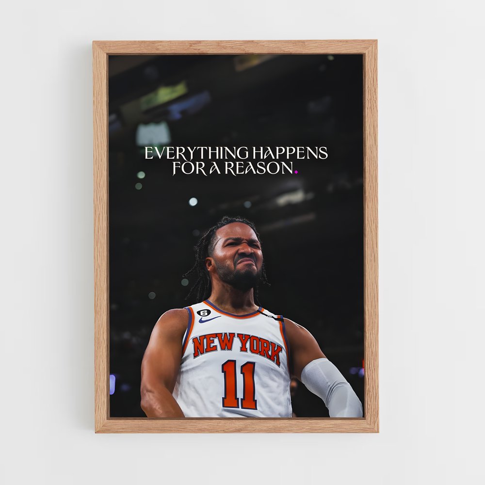 ap-jalen brunson-3 cadre Bois clair
