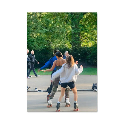 Poster Skaters en Folie