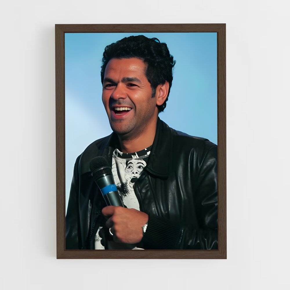 ap-jamel debbouze-6 cadre Bois foncé