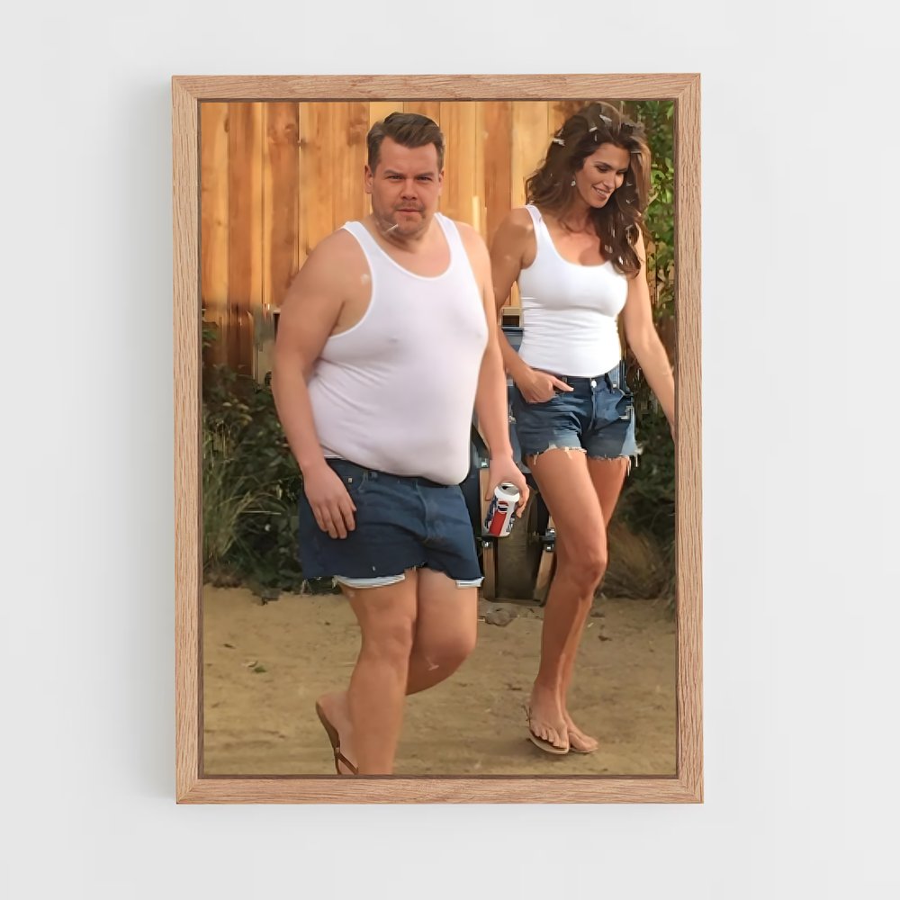 ap-james corden-2 cadre Bois clair
