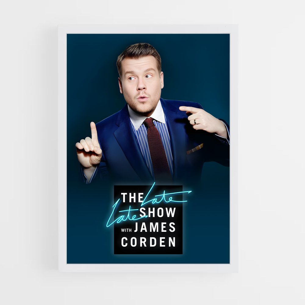 ap-james corden-3 cadre Blanc