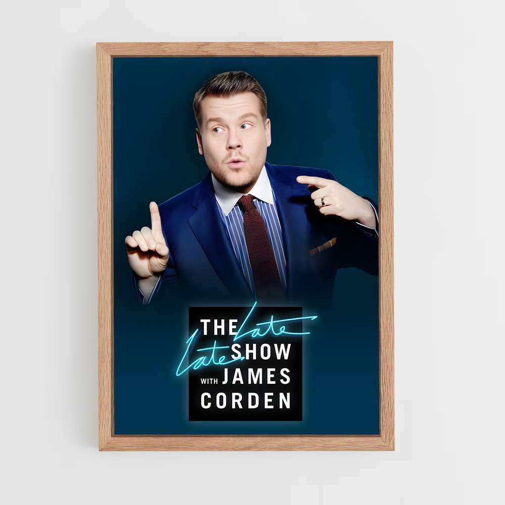 ap-james corden-3 cadre Bois clair