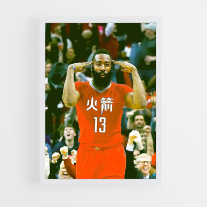 ap-james harden-3 cadre Blanc