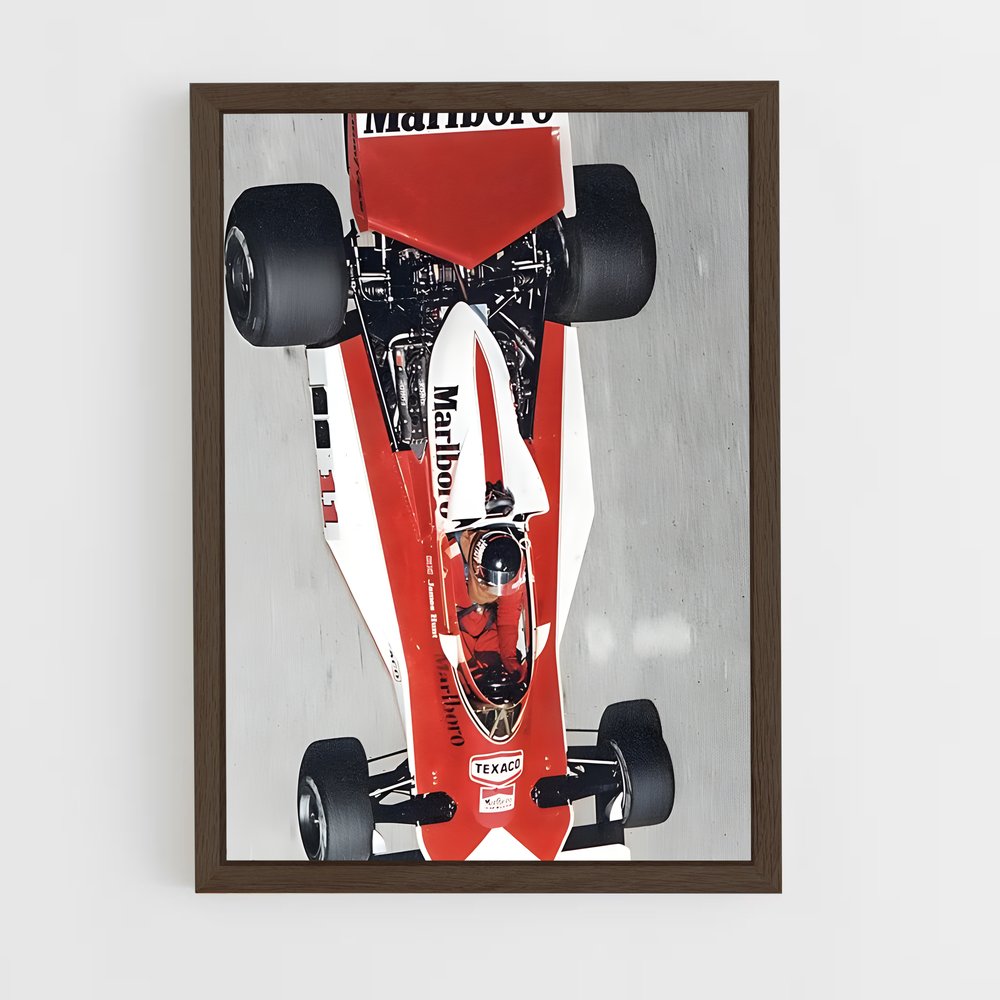 ap-james hunt-10 cadre Bois foncé