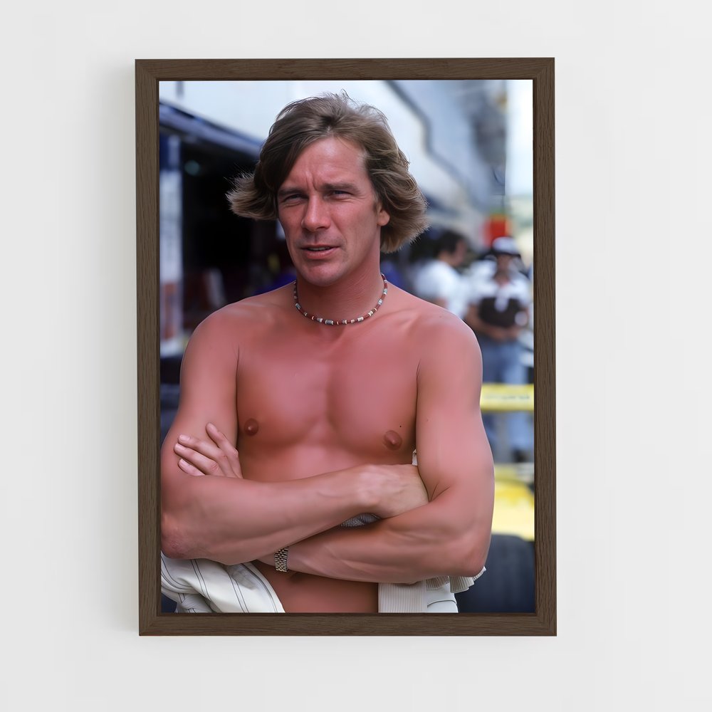 ap-james hunt-8 cadre Bois foncé