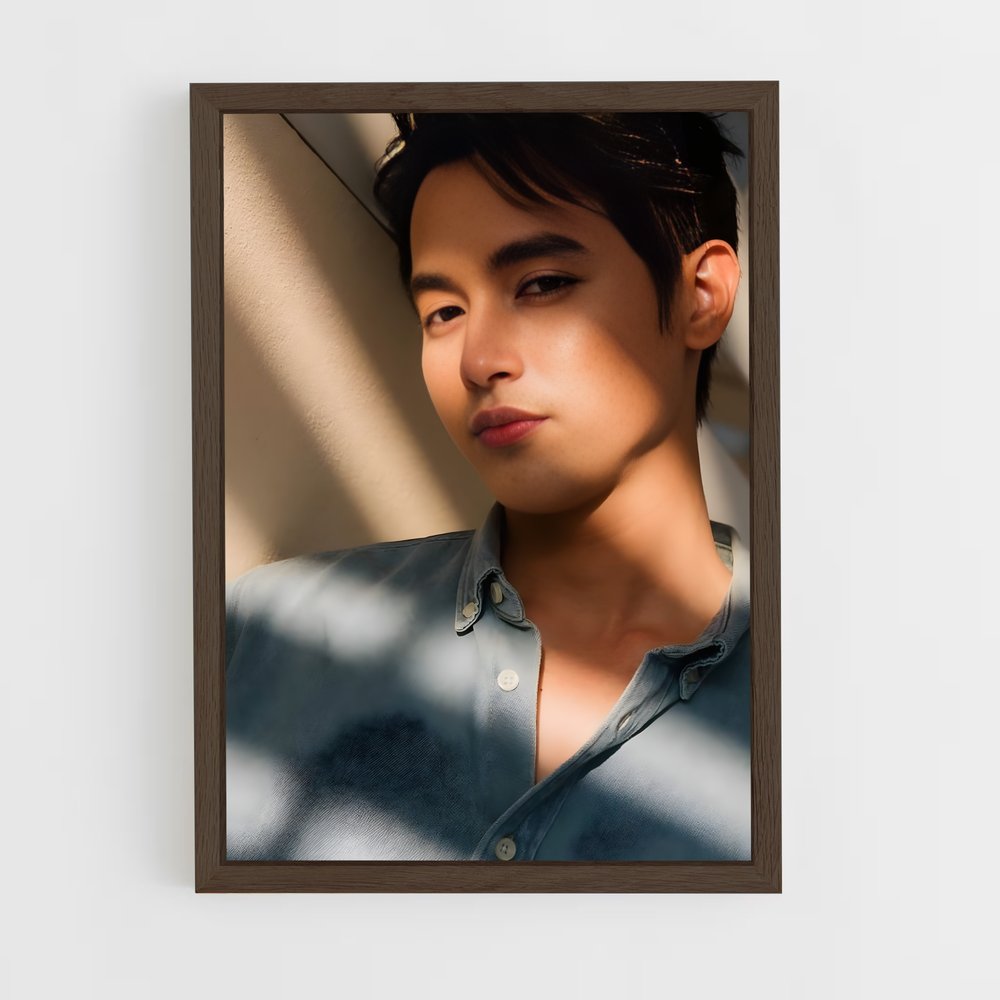 ap-james jirayu-1 cadre Bois foncé