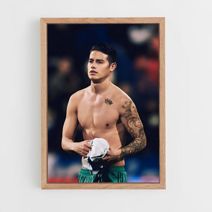 ap-james rodriguez-3 cadre Bois clair