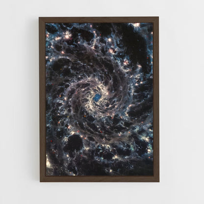 ap-james webb telescope-23 cadre Bois foncé