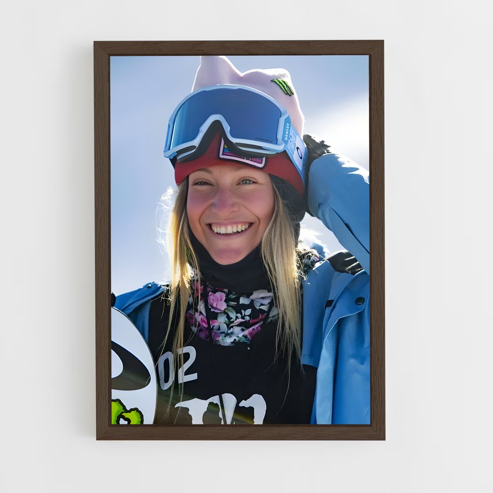 ap-jamie anderson-1 cadre Bois foncé