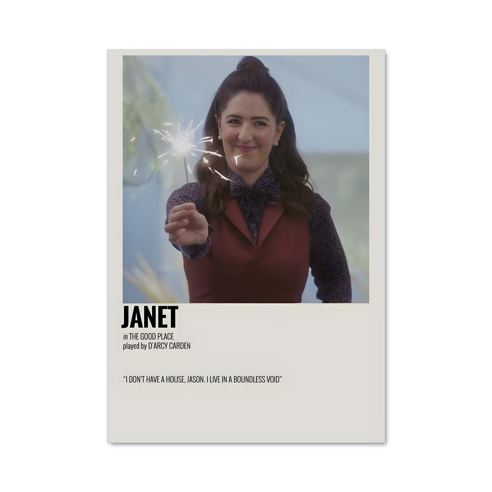 Poster Étincelle de Janet