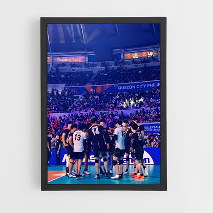 ap-japan national volleyball team-5 cadre Noir