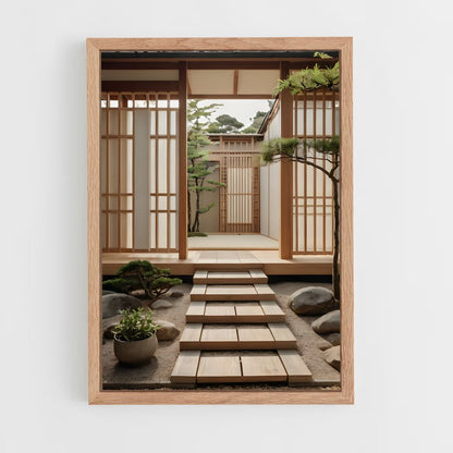 ap-japanese architecture-10 cadre Bois clair