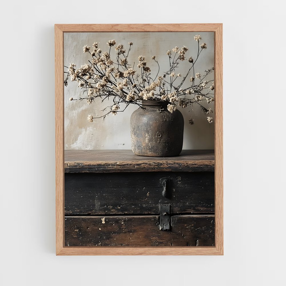ap-japanese wabi-sabi-4 cadre Bois clair