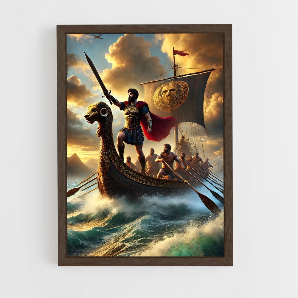 ap-jason and argonauts-3 cadre Bois foncé