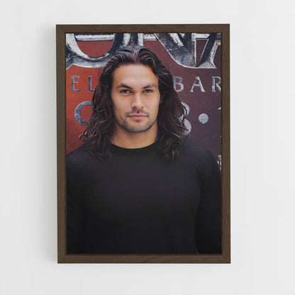 ap-jason momoa-7 cadre Bois foncé