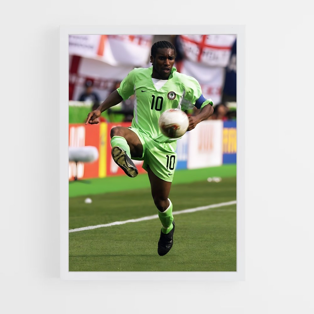ap-jay-jay okocha-8 cadre Blanc
