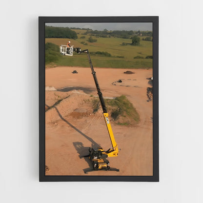 ap-jcb telehandler-1 cadre Noir