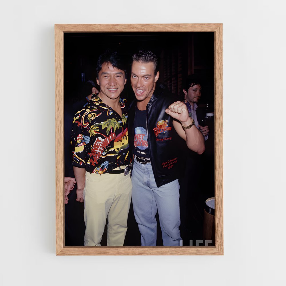 ap-jean-claude van damme-9 cadre Bois clair