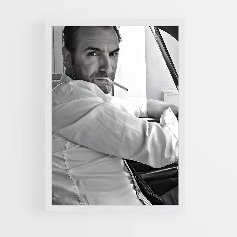 ap-jean dujardin-1 cadre Blanc