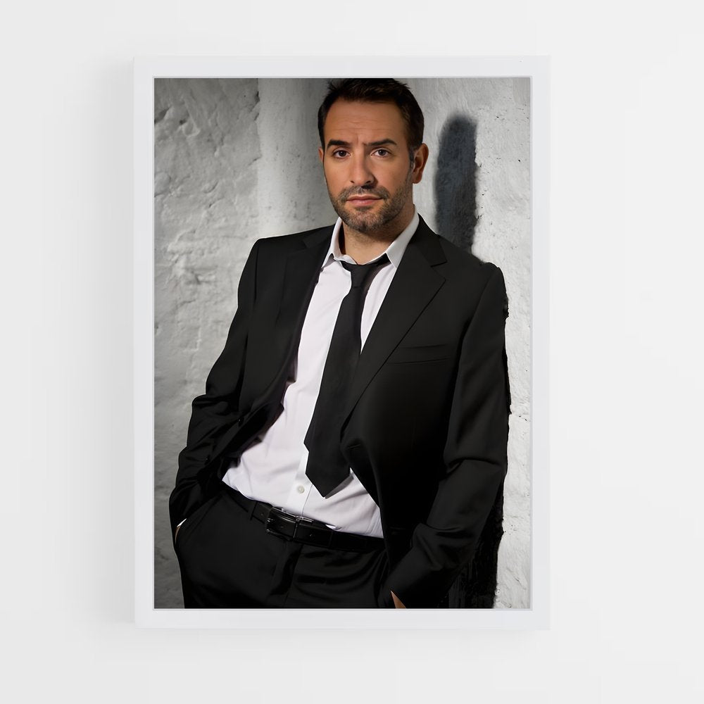 ap-jean dujardin-5 cadre Blanc