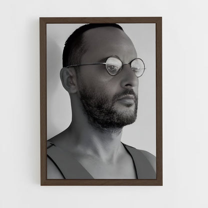 ap-jean reno-6 cadre Bois foncé