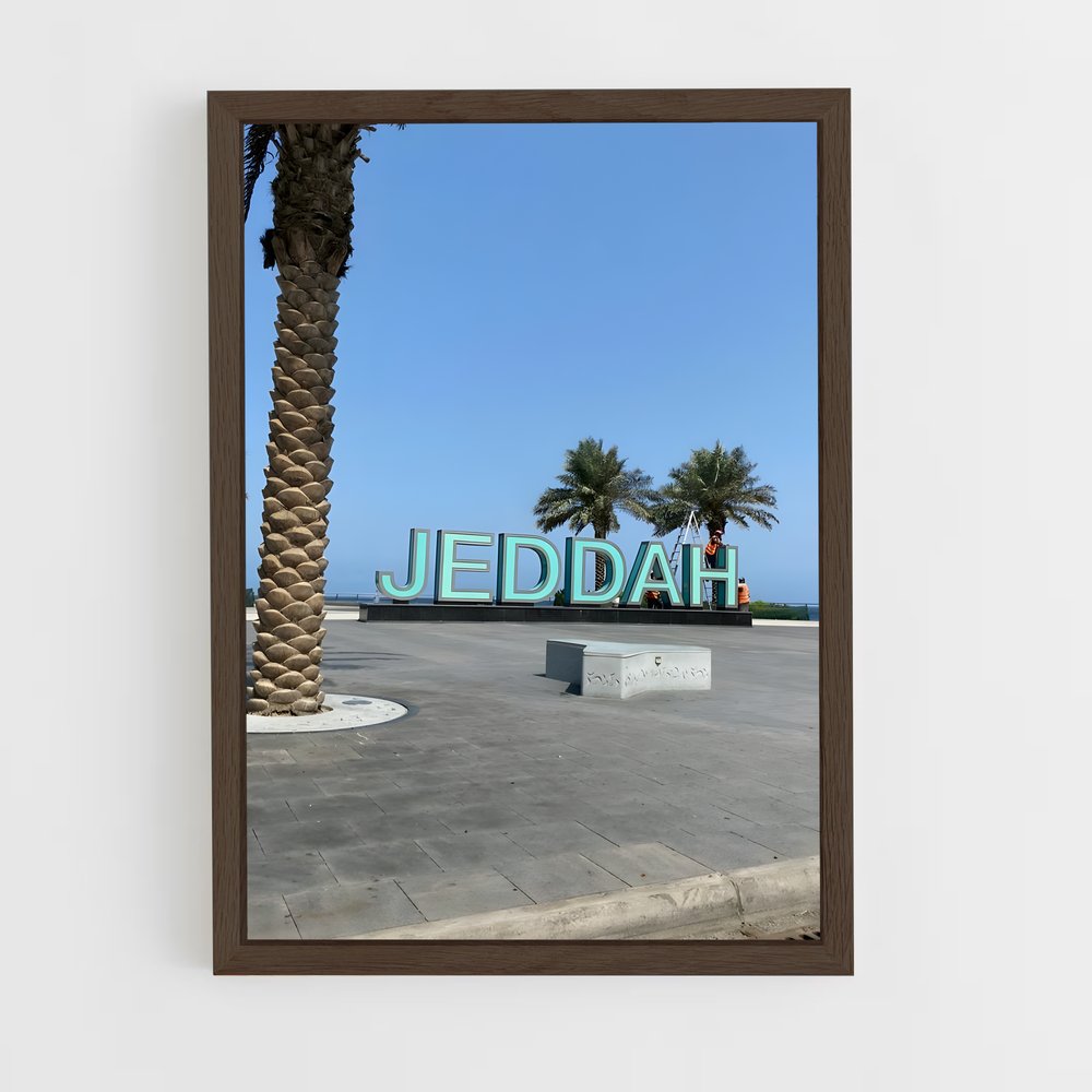 ap-jeddah-8 cadre Bois foncé