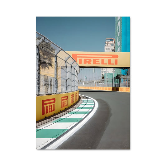 Poster Jeddah Racetrack