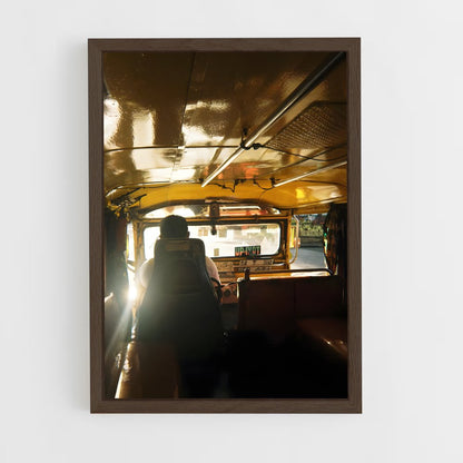 ap-jeepney philippines-1 cadre Bois foncé