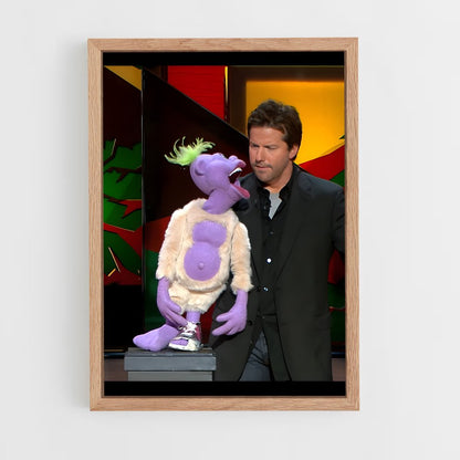 ap-jeff dunham-1 cadre Bois clair