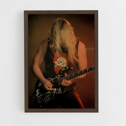 ap-jeff hanneman-2 cadre Bois foncé