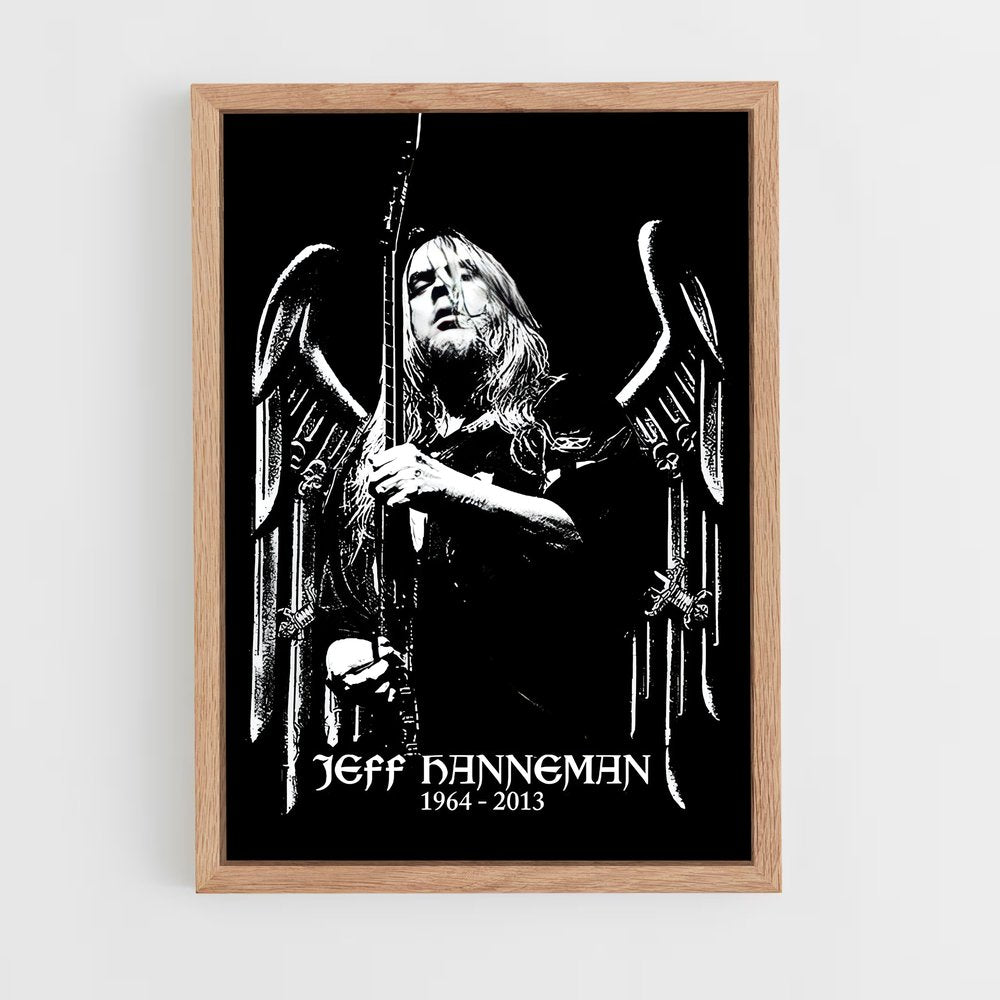 ap-jeff hanneman-3 cadre Bois clair